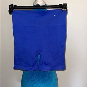 Forever 21 Vibrant Blue Ribbed Bike Shorts